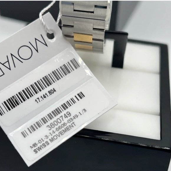 Movado Bold Verso IP Watch with Silver-Tone Dia - Picture 4 of 9